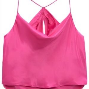 Pink Zara Satin Top